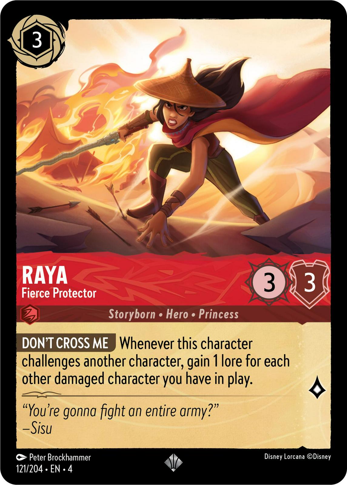 Image of Raya - Fierce Protector
