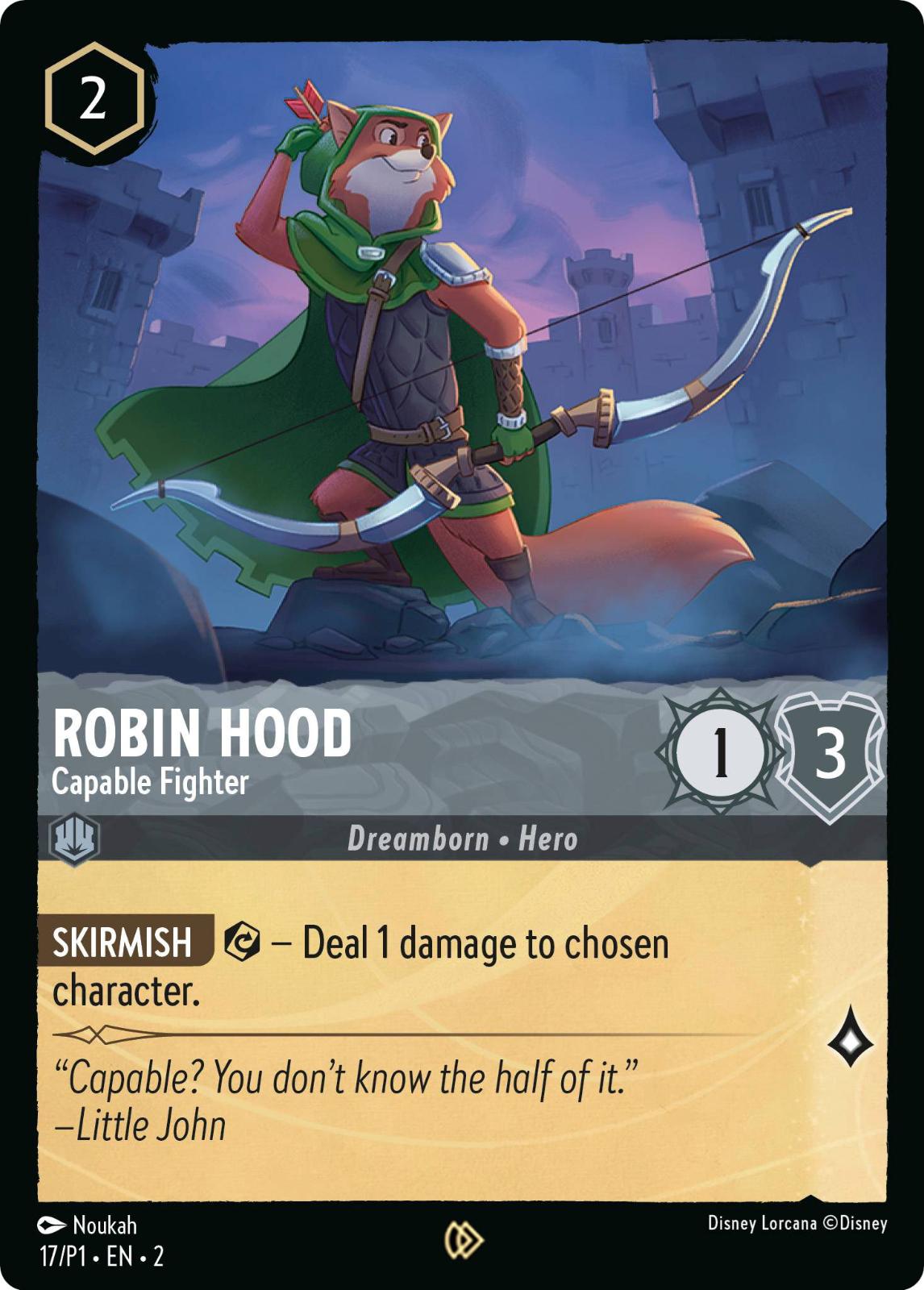 Image of Robin Hood - Capable Fighter