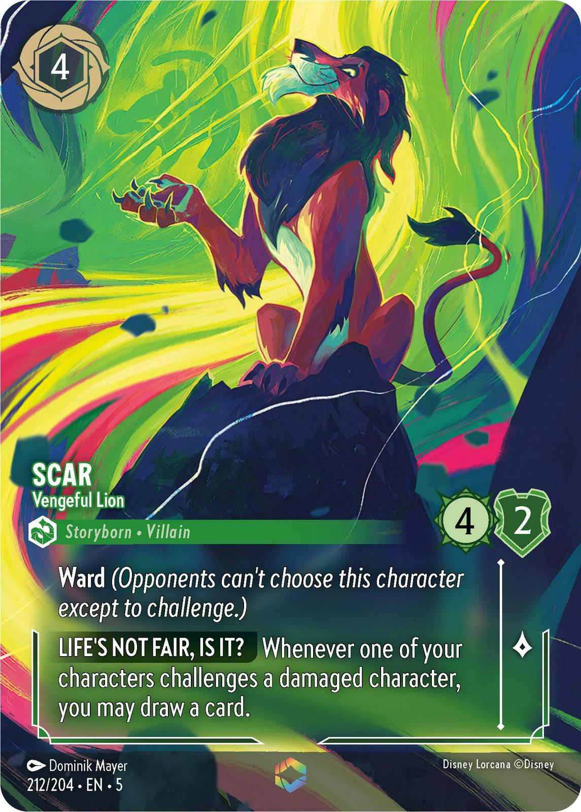 Image of Scar - Vengeful Lion