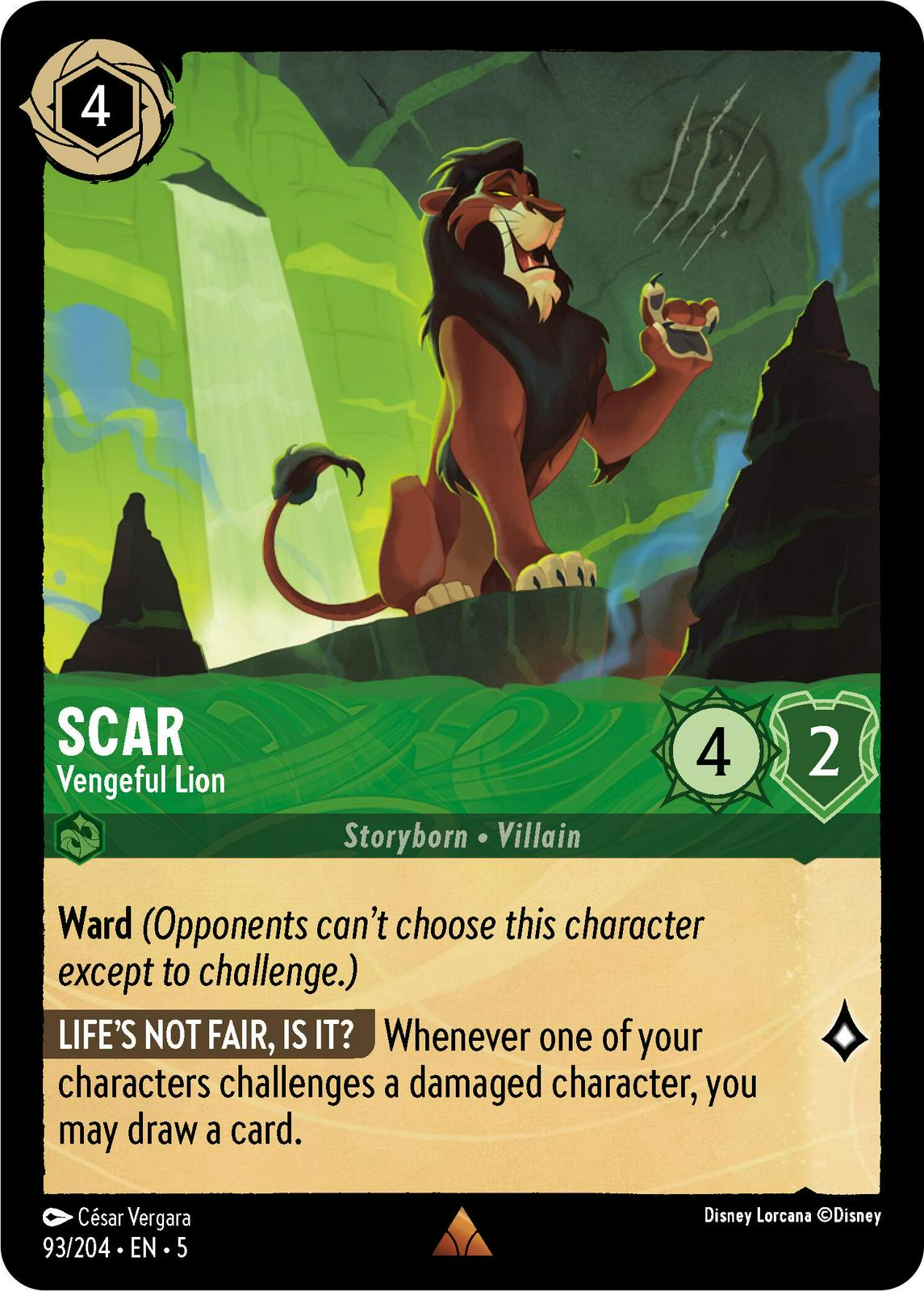 Image of Scar - Vengeful Lion