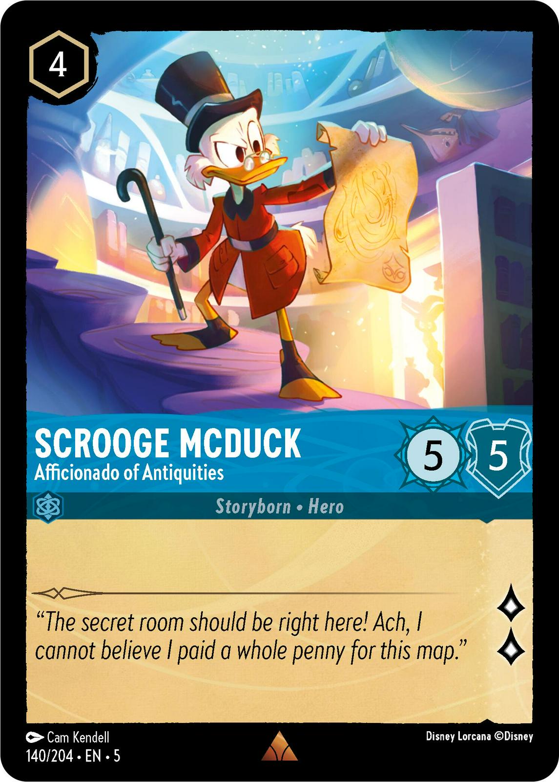 Image of Scrooge McDuck - Afficionado of Antiquities