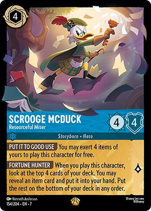 Image of Scrooge McDuck - Resourceful Miser