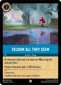Image of Seldom All They Seem