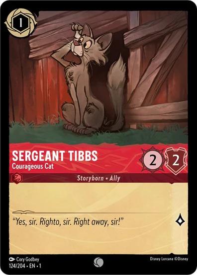 Image of Sergeant Tibbs - Courageous Cat