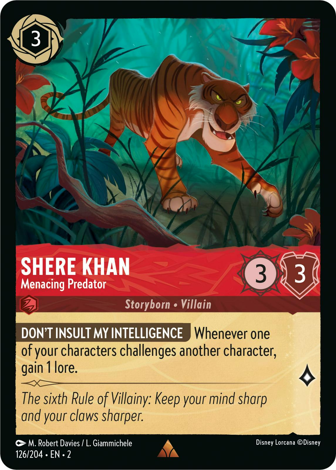 Image of Shere Khan - Menacing Predator