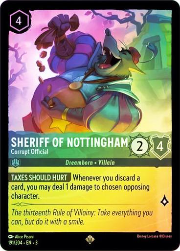 Image of Sheriff of Nottingham - Corrupt Official