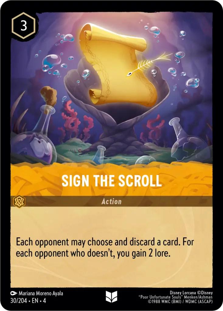 Image of Sign the Scroll