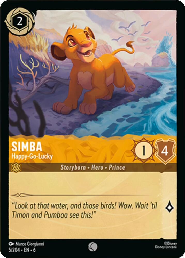 Image of Simba - Happy-Go-Lucky