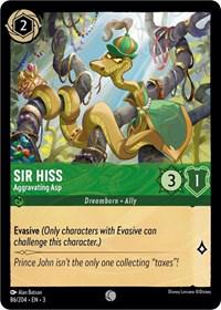 Image of Sir Hiss - Aggravating Asp