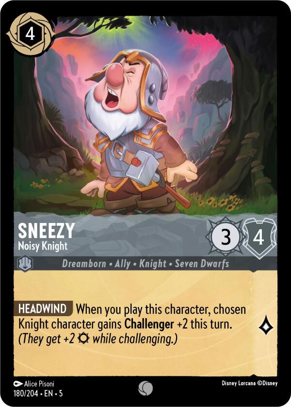 Image of Sneezy - Noisy Knight