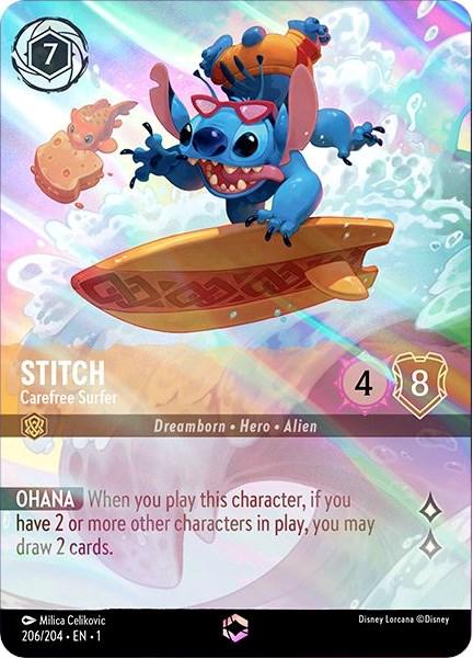 Image of Stitch - Carefree Surfer