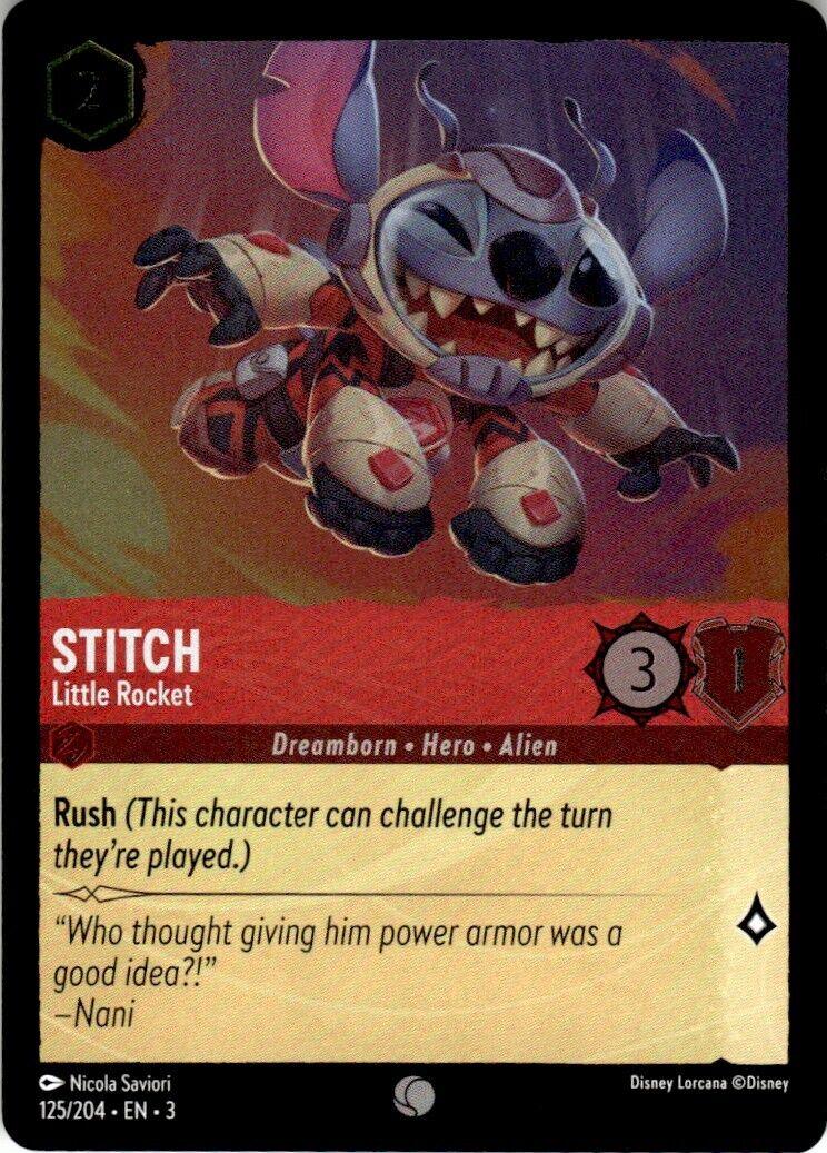 Image of Stitch - Little Rocket