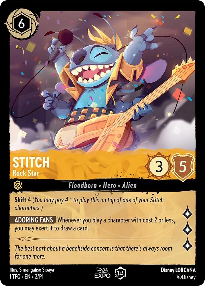 Image of Stitch - Rock Star
