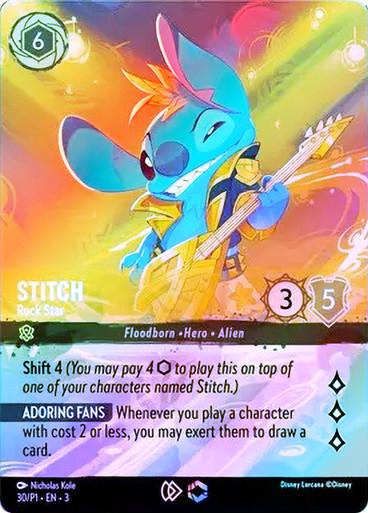Image of Stitch - Rock Star
