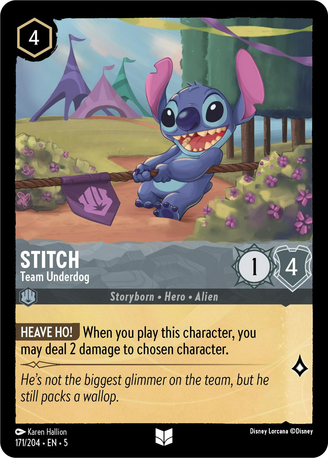 Image of Stitch - Team Underdog