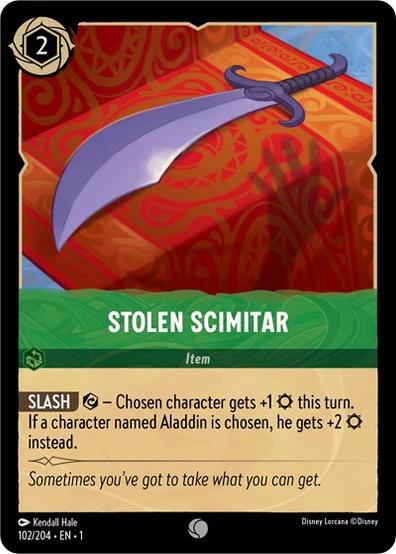 Image of Stolen Scimitar