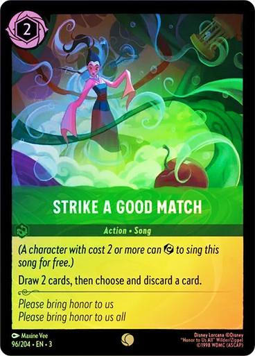 Image of Strike a Good Match