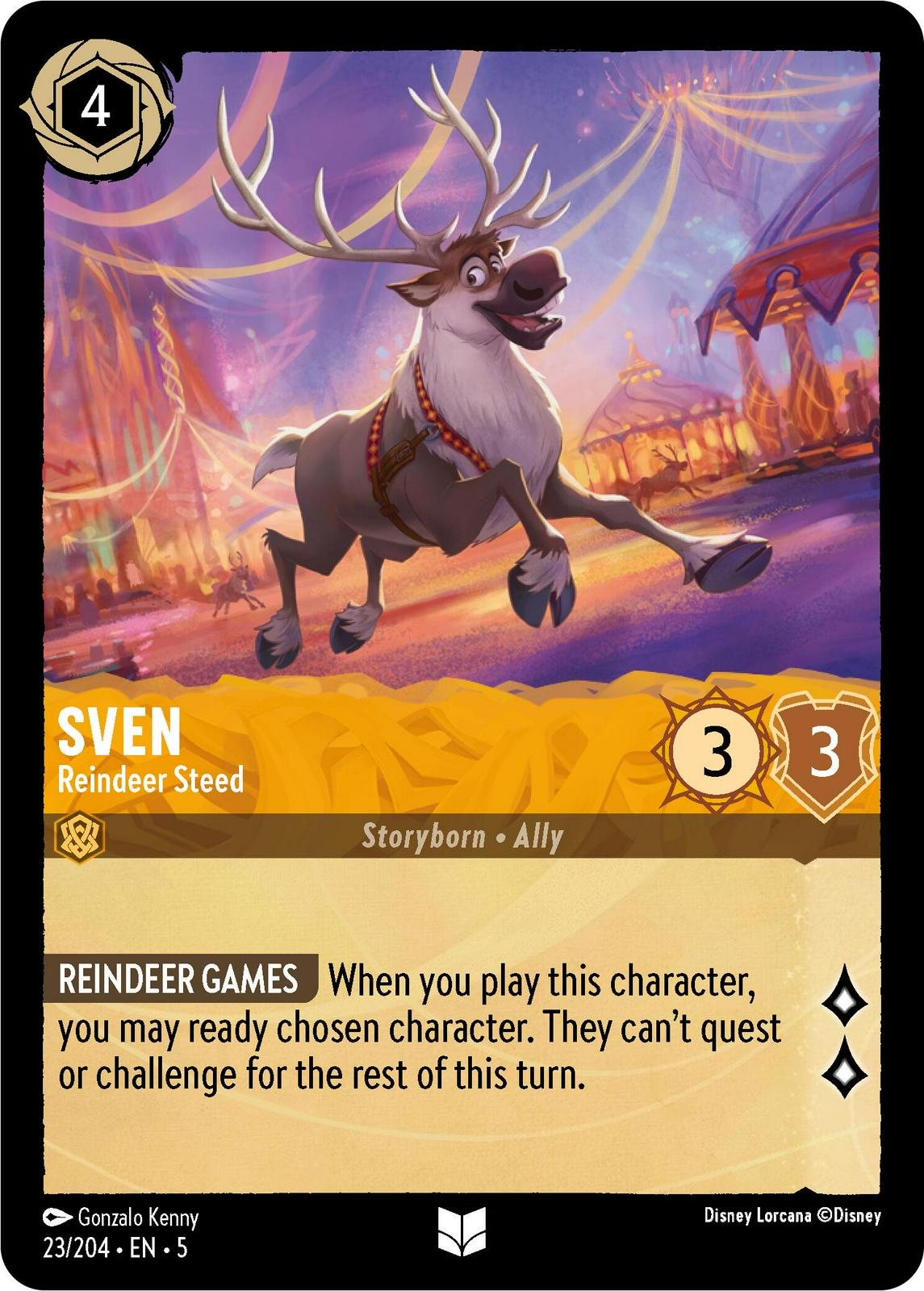Image of Sven - Reindeer Steed