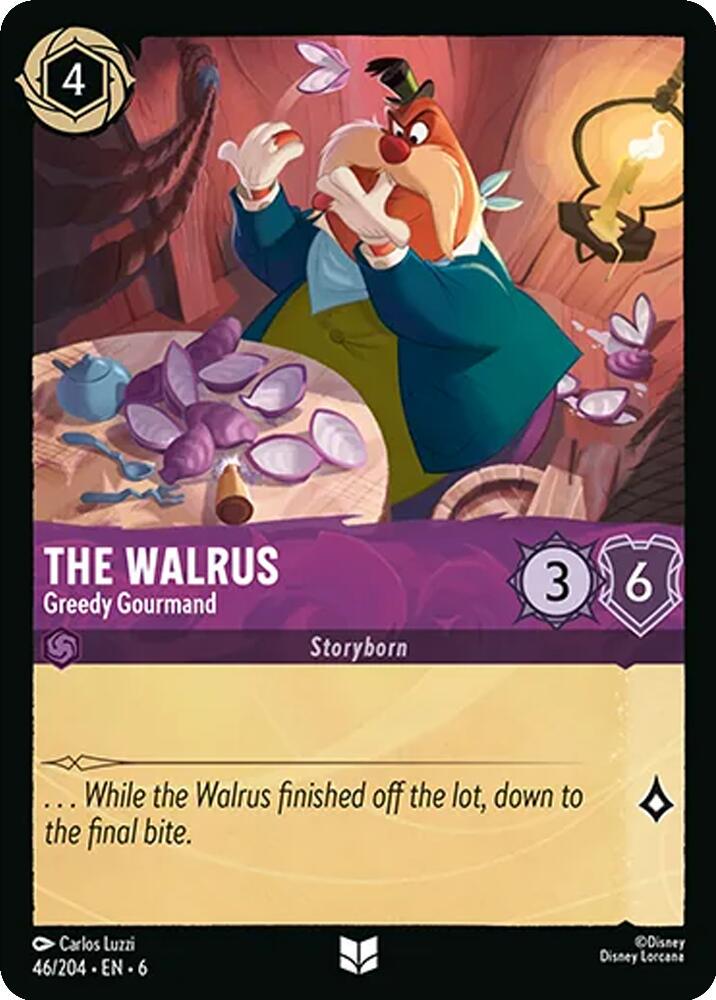 Image of The Walrus - Greedy Gourmand