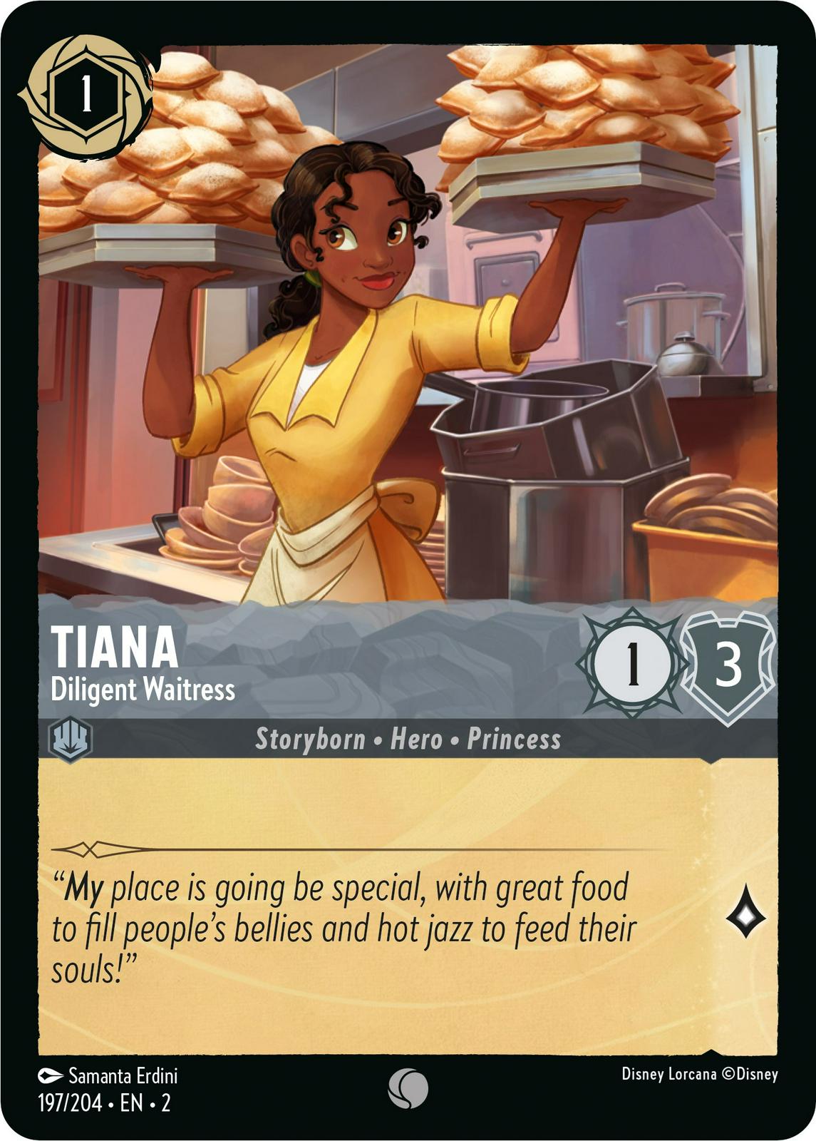 Image of Tiana - Diligent Waitress