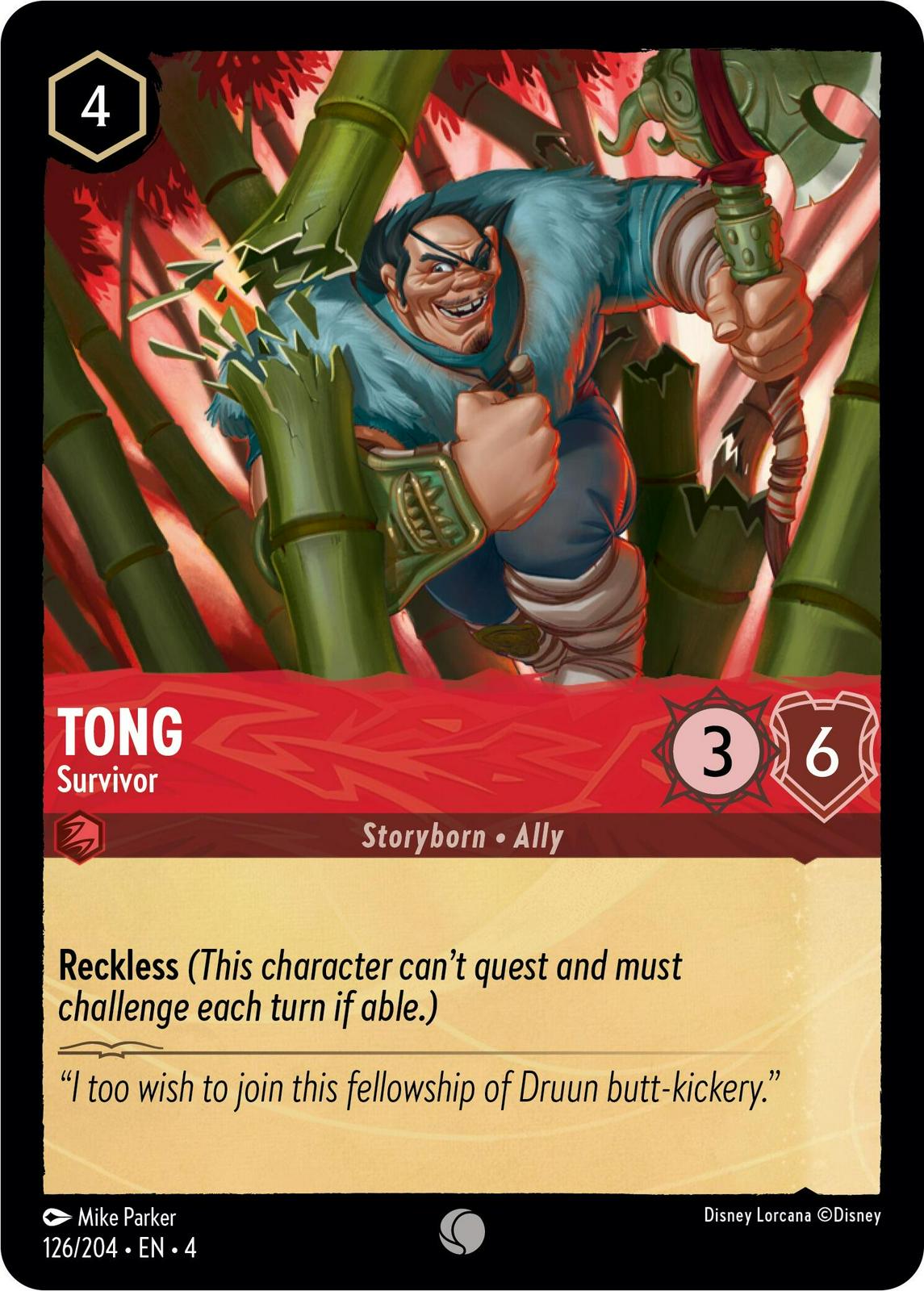 Image of Tong - Survivor