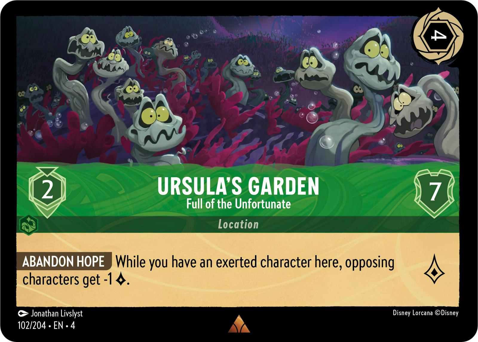 Image of Ursula's Garden - Full of the Unfortunate