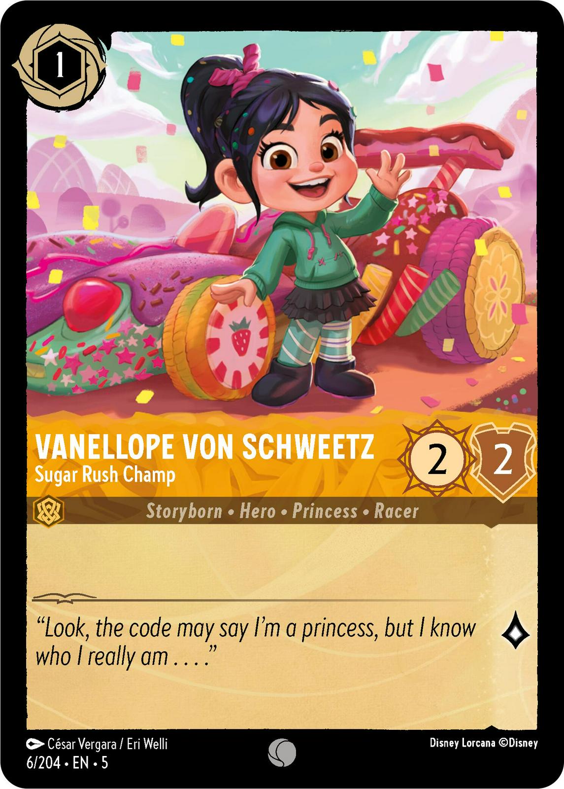 Image of Vanellope von Schweetz - Sugar Rush Champ
