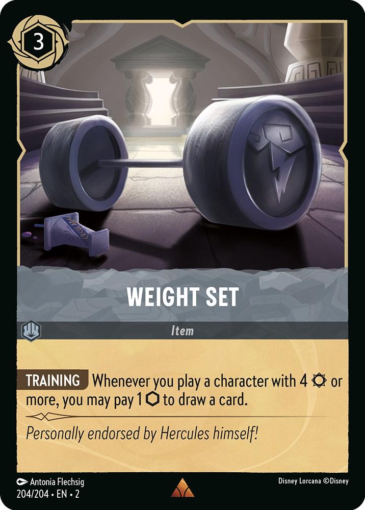 Image of Weight Set