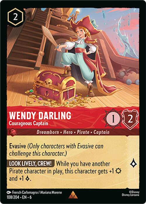 Image of Wendy Darling - Courageous Captain