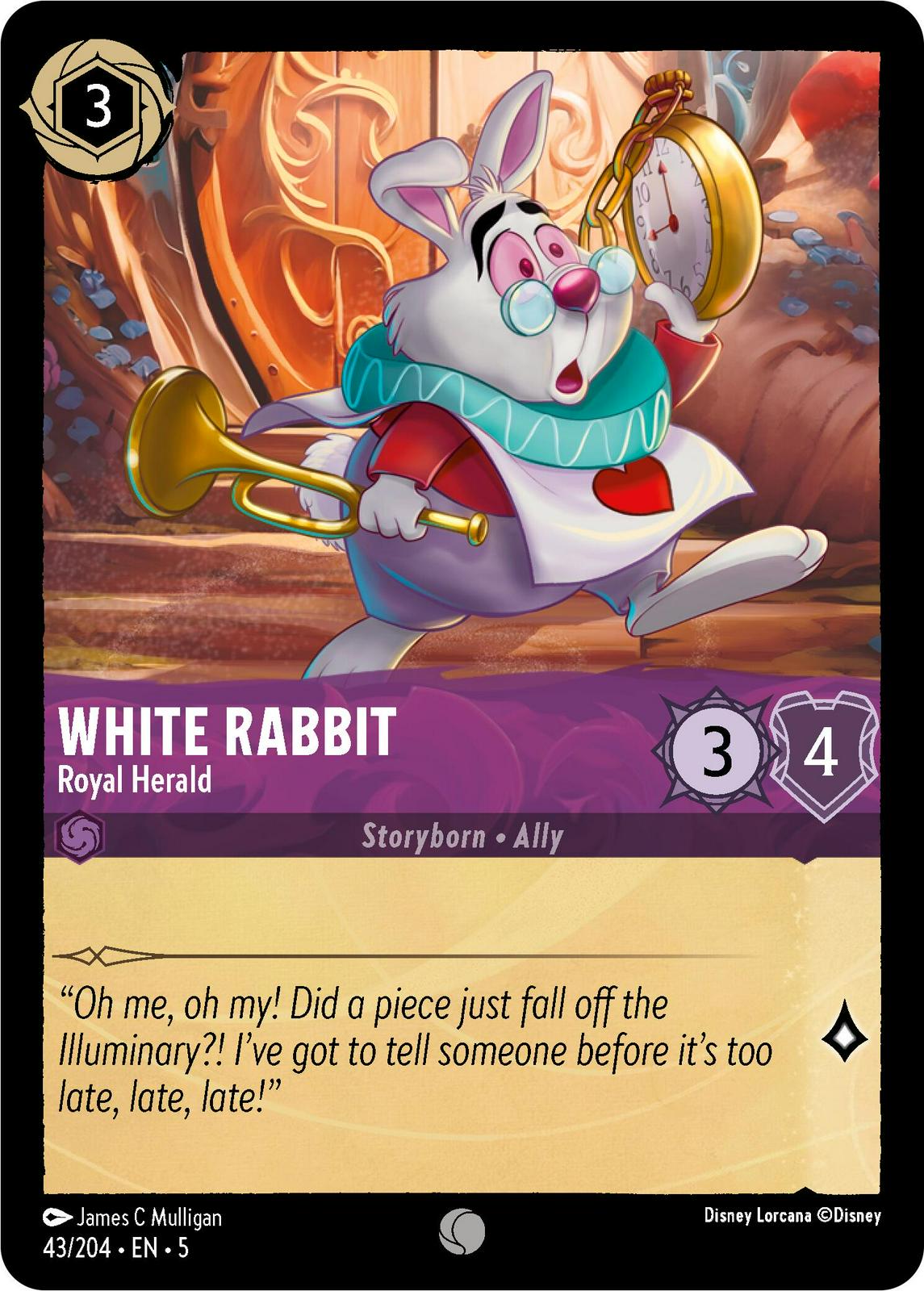 Image of White Rabbit - Royal Herald