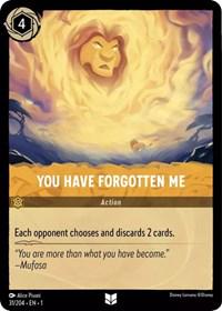 Image of You Have Forgotten Me