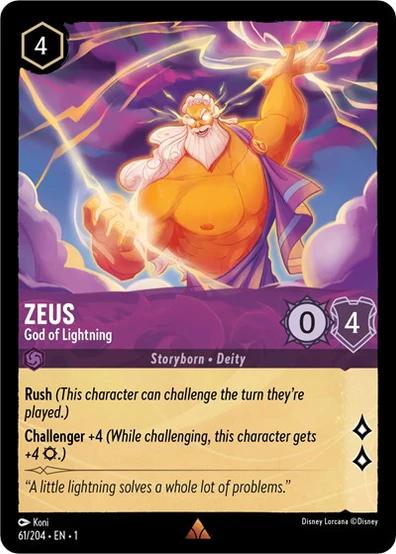 Image of Zeus - God of Lightning
