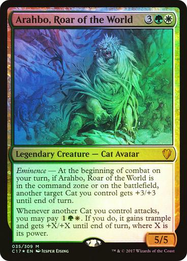 Arahbo, Roar Of The World [Foil] #