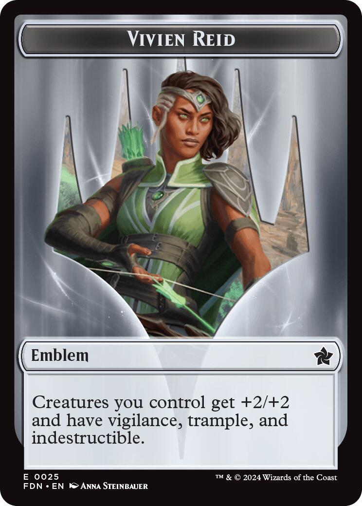 Image of Emblem - Vivien Reid // Elf Warrior #