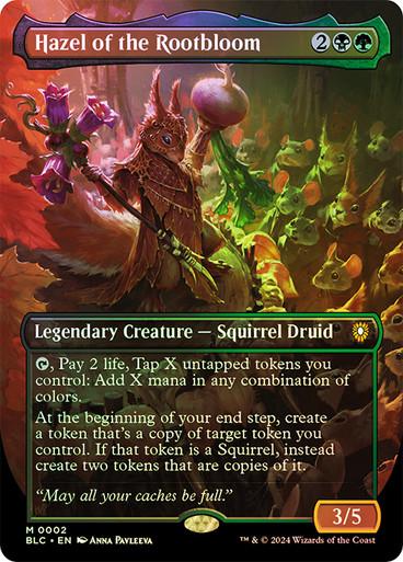 Hazel Of The Rootbloom [Borderless Foil] #