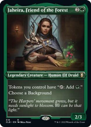 Image of Jaheira, Friend of the Forest [Foil] #