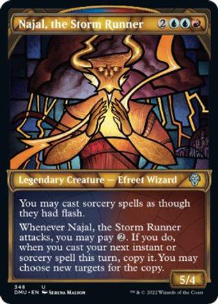 Image of Najal, the Storm Runner [Textured Foil] #