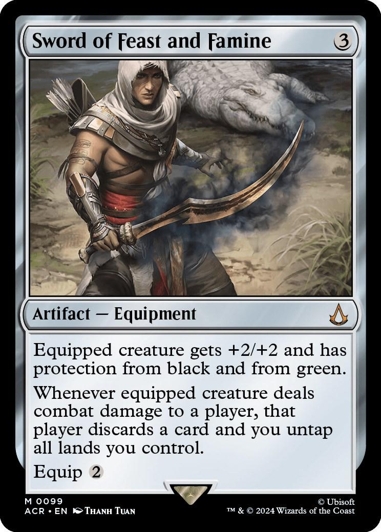 Image of Sword of Feast and Famine [Foil] #