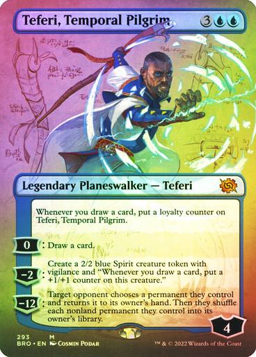 Image of Teferi, Temporal Pilgrim [Borderless Foil] #