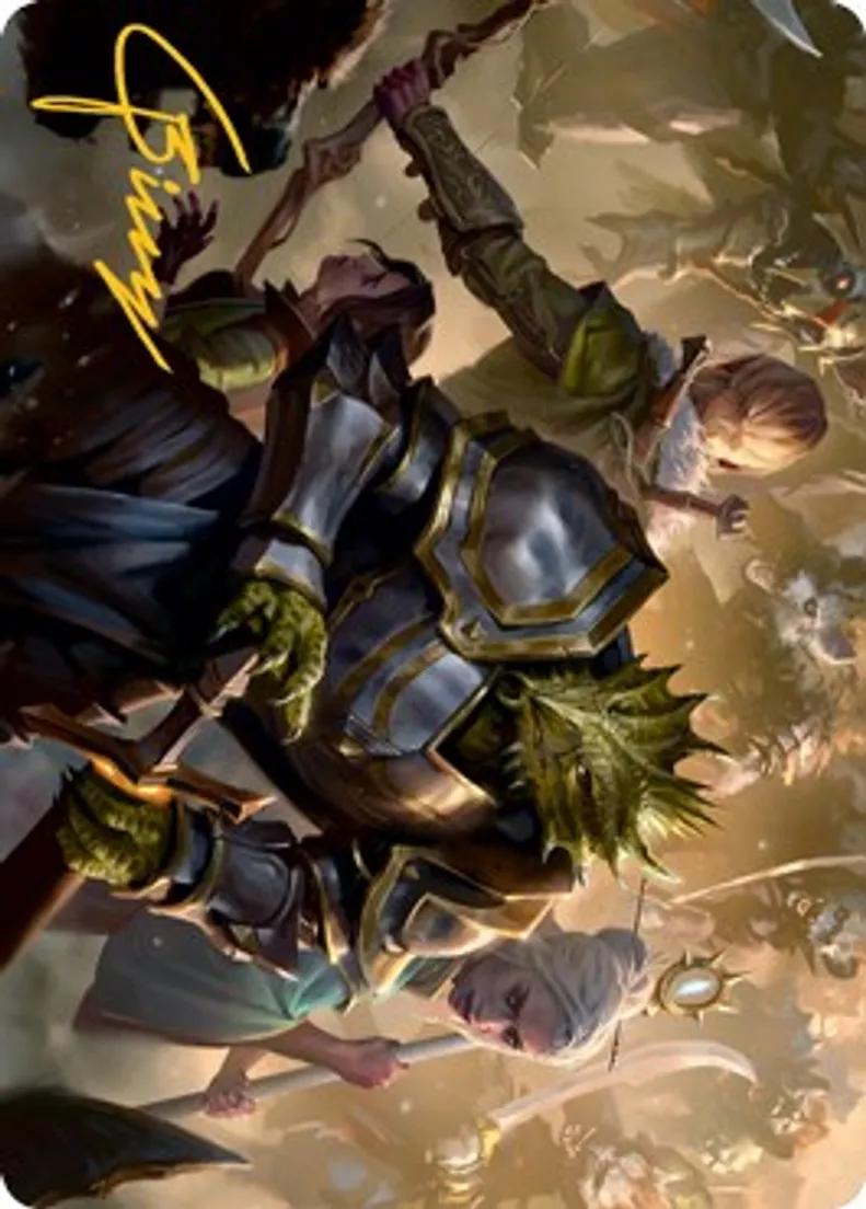 Image of You Come To The Gnoll Camp [Gold Signature Art Series] #