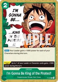 Image of I'm Gonna Be King of the Pirates!!