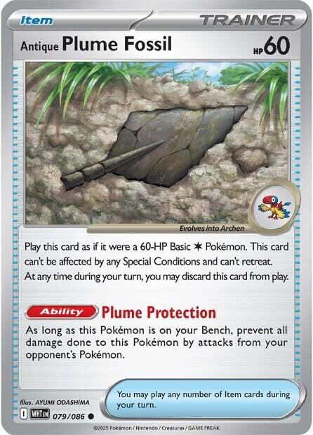 Picture of Antique Plume Fossil
