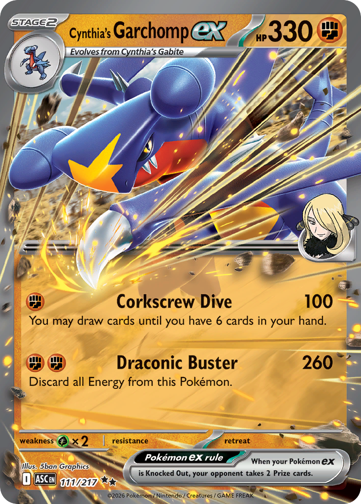 Picture of Cynthia's Garchomp ex
