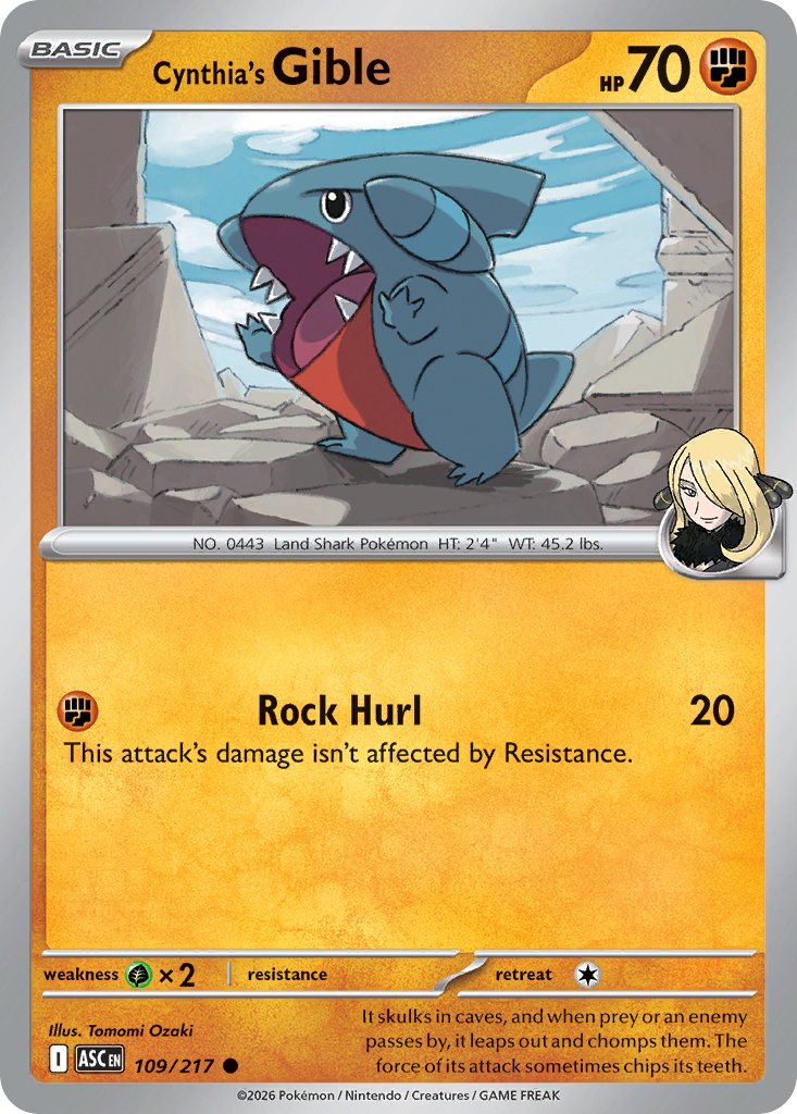 Picture of Cynthia's Gible