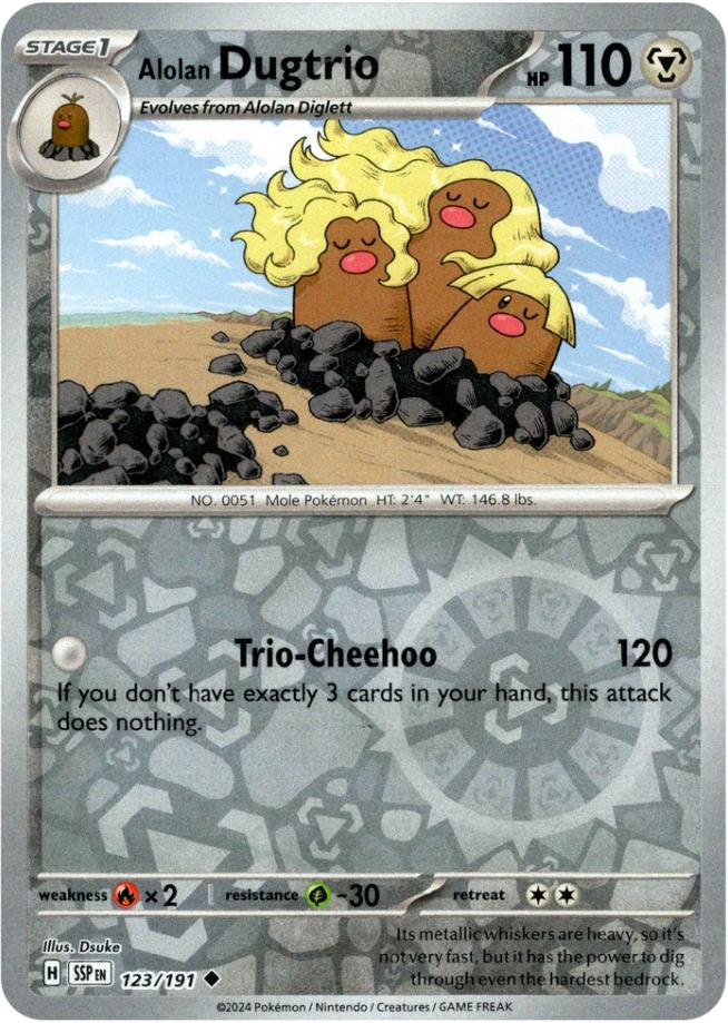 Picture of Alolan Dugtrio