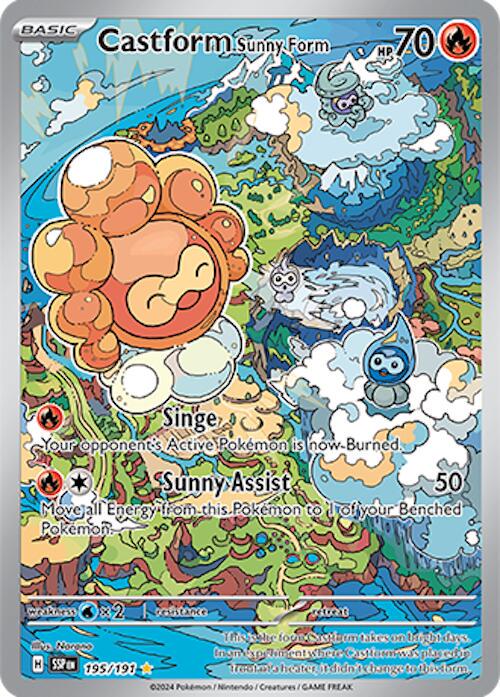Picture of Castform Sunny Form