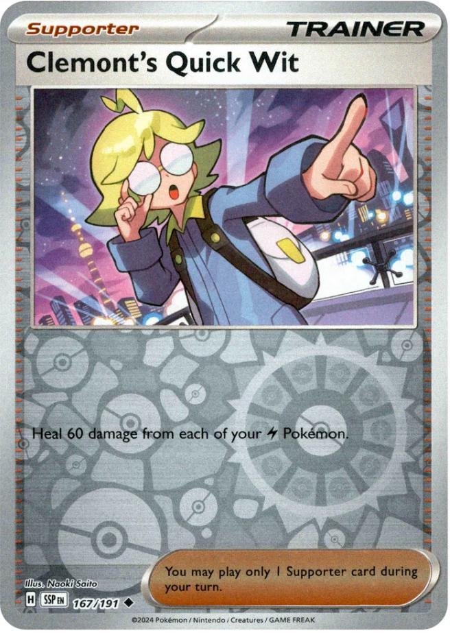 Clemont's Quick Wit