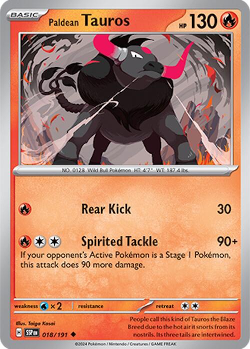Picture of Paldean Tauros
