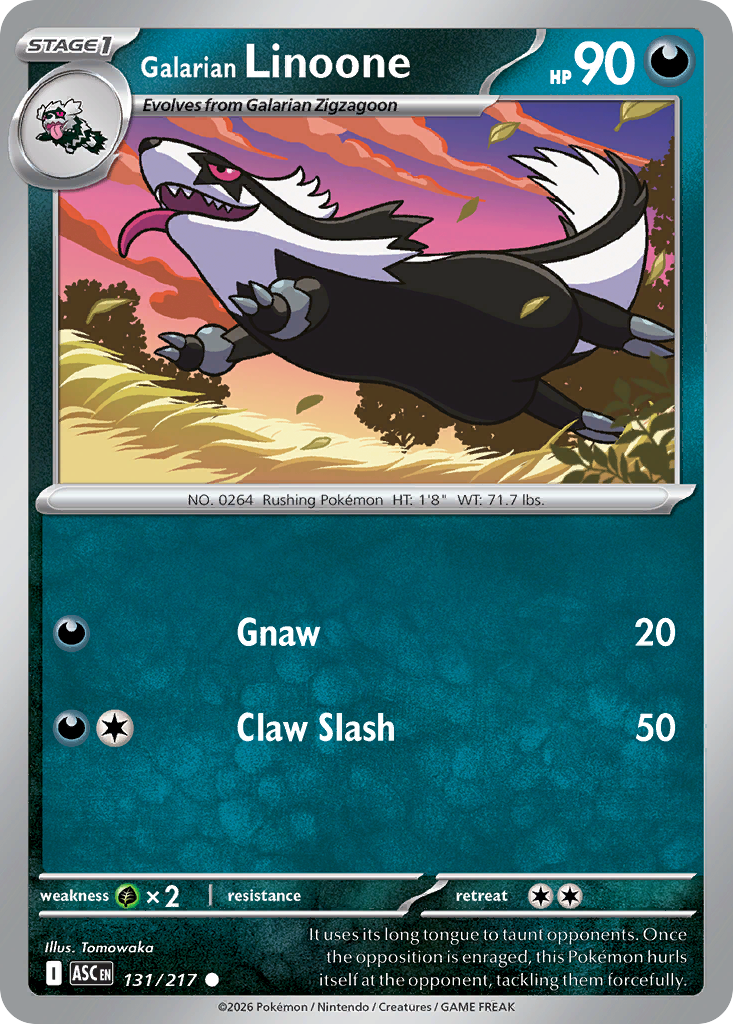 Picture of Galarian Linoone
