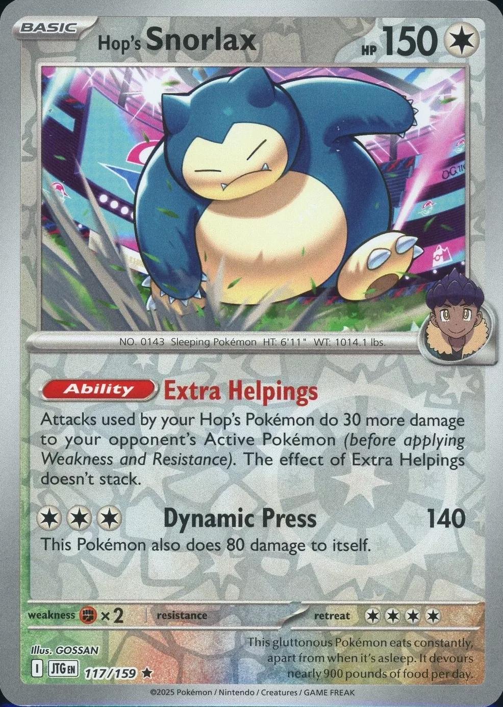 Picture of Hop's Snorlax